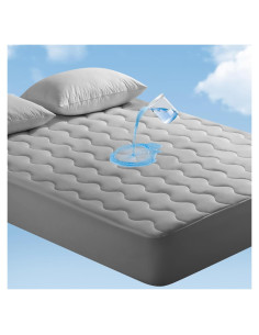 Almohadilla de Colchón Refrigerante Elegear Queen 3D Impermeable