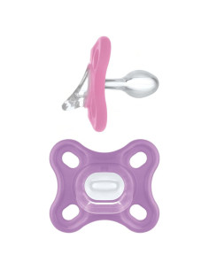 Chupetes MAM Comfort 0-3 meses Silicona Libre BPA 2 Pzs