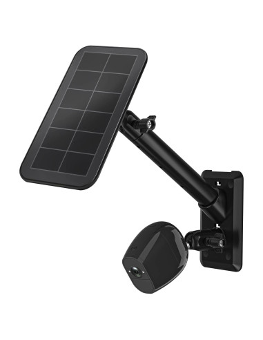 Soporte de Montaje en Pared HOLACA para Panel Solar Arlo - Negro