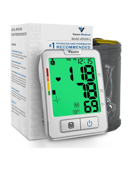Monitor Automático de Presión Arterial Vaunn Medical Grande 32-52 cm