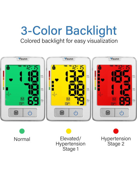 Monitor Automático de Presión Arterial Vaunn Medical Grande 32-52 cm
