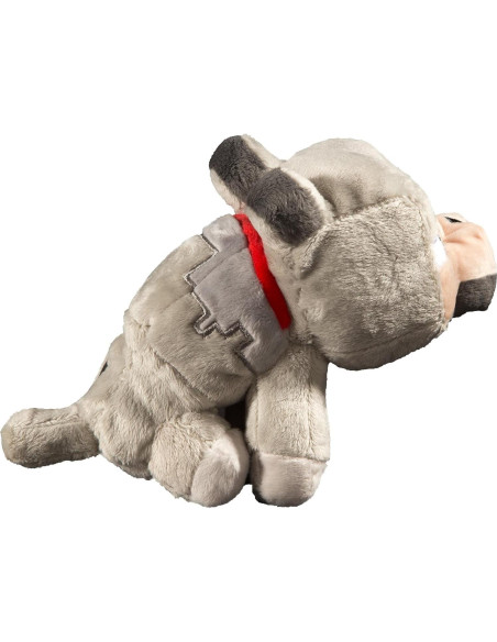 Peluche Lobo Bebé JINX Minecraft 20 cm Suave para Niños Peluche Lobo Bebé JINX Minecraft 20 cm Suave para Niños