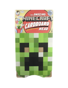 Máscara de Disfraz Creeper Minecraft JINX 30 cm 2