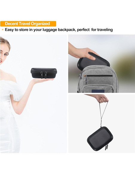 Funda de Transporte Elonbo para Etiquetadora Phomemo D30/D35 - Negro