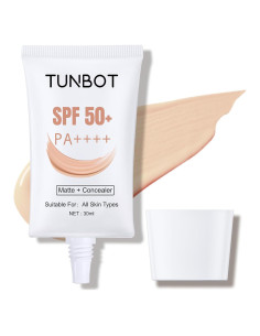 Base Correctora Tunbot SPF 50 30ml - Todo Tipo de Piel