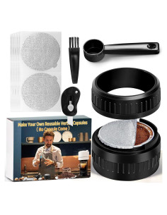 Cápsulas Reutilizables Nespresso Vertuo MrXGod - Kit Completo 60 Piezas
