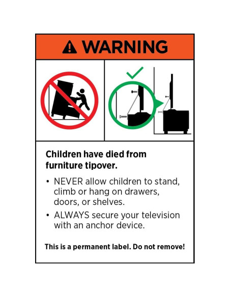 Riser Elevador de TV Negro YAOHUOO 32-60" con Cajones