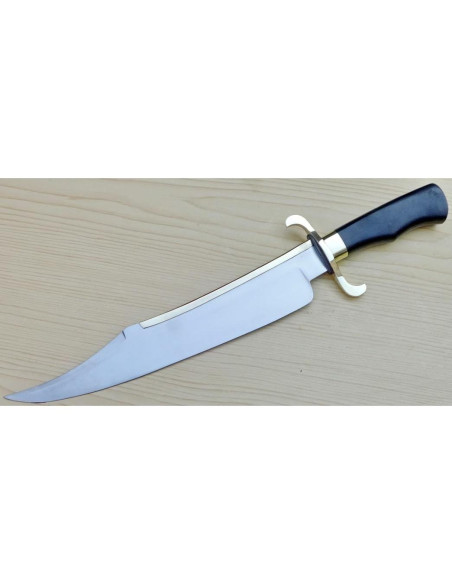Cuchillo Bowie Genérico Kn_2304 de Acero Alto Carbono 43cm