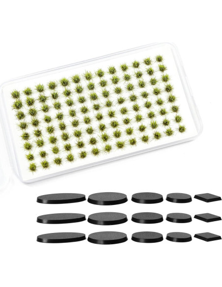 Arbustos Miniatura Evemodel para Escenarios de Juegos de Guerra