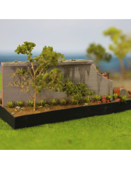 Arbustos Miniatura Evemodel para Escenarios de Juegos de Guerra