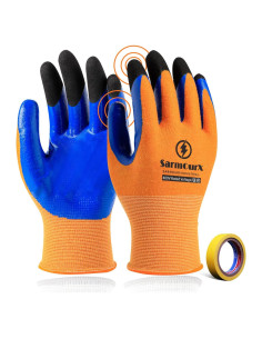 Guantes Aislantes 400V Naranja - Impermeables y Antideslizantes