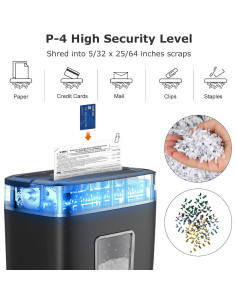 Trituradora de Papel Bonsaii C261-D Microcorte 6 Hojas 4.02 kg 2
