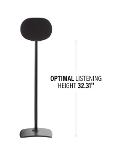 Soportes Inalámbricos Sanus para Altavoces Sonos ERA 300 - Par Negro 2