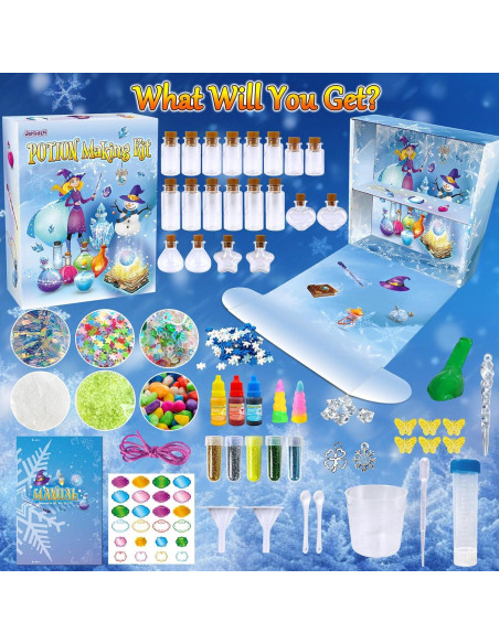 Kit de Poción DIY JOPSHEEN para Niños - 20 Botellas y Accesorios Kit de Poción DIY JOPSHEEN para Niños - 20 Botellas y Accesorios
