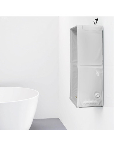 Bañera Plegable para Bebés Bella - Gris, 127x127 cm