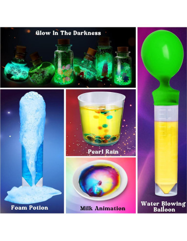 Kit de Poción DIY JOPSHEEN para Niños - 20 Botellas y Accesorios