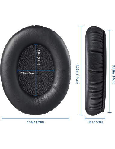 Almohadillas de Repuesto HyperX Cloud 3 Alpha 2 Wireless - PU y Espuma