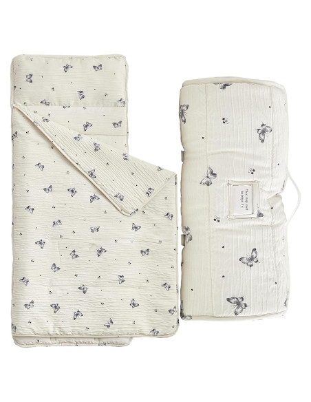 Colchoneta para Siesta Niños DuShow Mariposa 134x53 cm