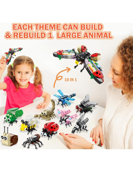 30 Bloques de Construcción de Animales Mini TENYEAH - Juguete Educativo 30 Bloques de Construcción de Animales Mini TENYEAH - Juguete Educativo