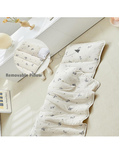 Colchoneta para Siesta Niños DuShow Mariposa 134x53 cm