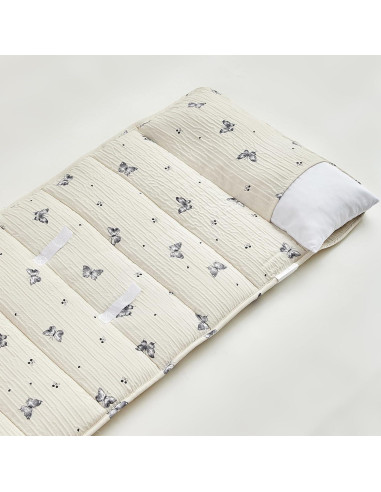 Colchoneta para Siesta Niños DuShow Mariposa 134x53 cm