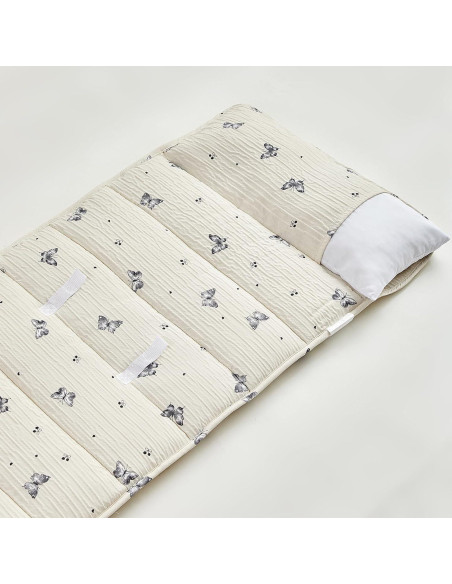 Colchoneta para Siesta Niños DuShow Mariposa 134x53 cm