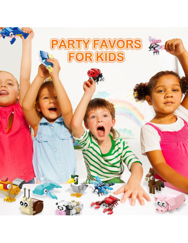 30 Bloques de Construcción de Animales Mini TENYEAH - Juguete Educativo