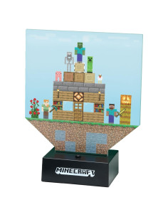 Lámpara de Escritorio Personalizable Paladone Minecraft 21.5cm