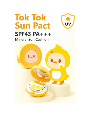 ATOPALM Tok Tok Pacto Solar Facial SPF43 PA+++ 15g