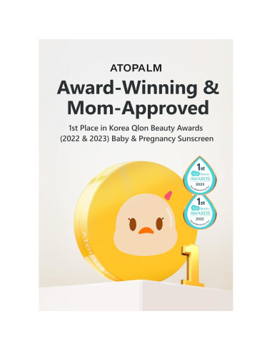 ATOPALM Tok Tok Pacto Solar Facial SPF43 PA+++ 15g