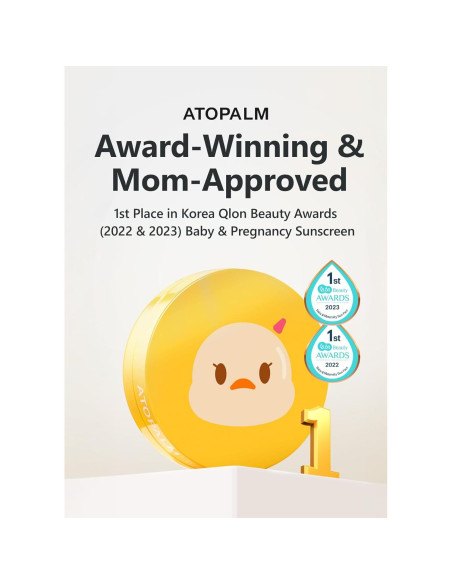 ATOPALM Tok Tok Pacto Solar Facial SPF43 PA+++ 15g