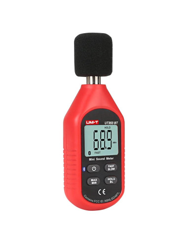 Medidor de Decibelios UNI-T UT353BT Bluetooth 30-130 dBA