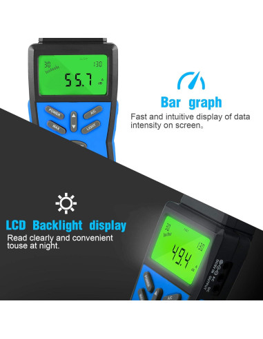 Medidor de Decibelios Portátil INFURIDER con Pantalla LCD