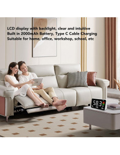 Medidor de Decibelios 3 en 1 VBESTLIFE con LCD y Batería 2