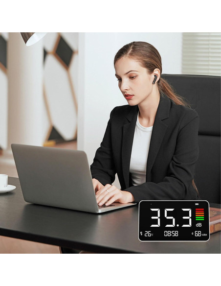 Medidor de Decibelios 3 en 1 VBESTLIFE con LCD y Batería