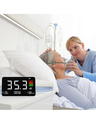 Medidor de Decibelios 3 en 1 VBESTLIFE con LCD y Batería