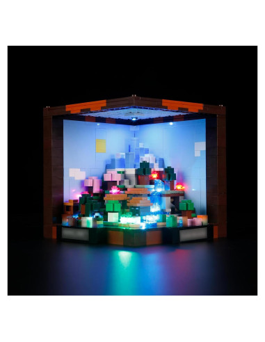 Kit de Iluminación LED GEAMENT para Lego Minecraft 21265