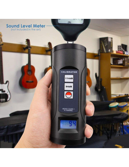 Calibrador de Nivel de Sonido TekcoPlus SLTK-885B 94-114dB