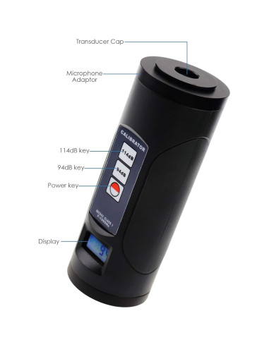 Calibrador de Nivel de Sonido TekcoPlus SLTK-885B 94-114dB