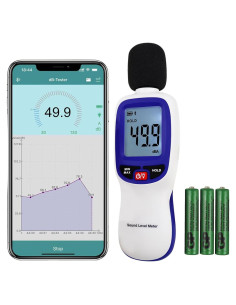 Medidor de Decibelios Bluetooth Landtek MILA37900 30-130dBA