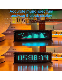 Analizador de Espectro de Audio Nobsound AK2515 Pro VFD 2