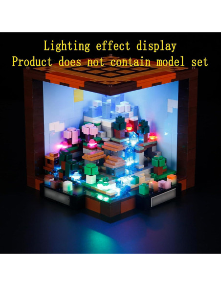 Kit de Iluminación LED GEAMENT para Lego Minecraft 21265