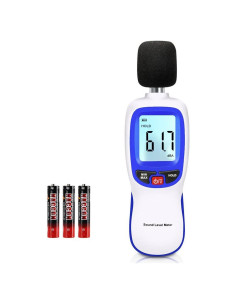 Medidor de Decibelios Digital LEERCHUANG 30-130dB Azul