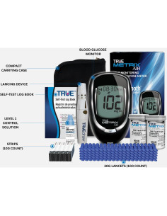 Kit de Inicio Medidor de Glucosa TRUE METRIX AIR con Bluetooth 2