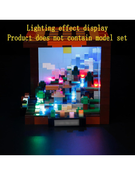Kit de Iluminación LED GEAMENT para Lego Minecraft 21265