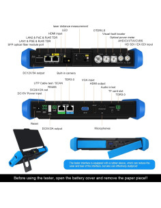 Probador de Fibra Óptica OTDR WANLUTECH MT-8810EFST 1310/1550nm 2