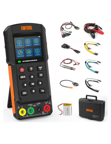 Multímetro Digital CMTOOL 1000V AC 700V Osciloscopio 2.8"