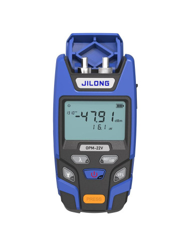 Medidor de Potencia Óptica JILONG OPM-22V -50 a +26dB