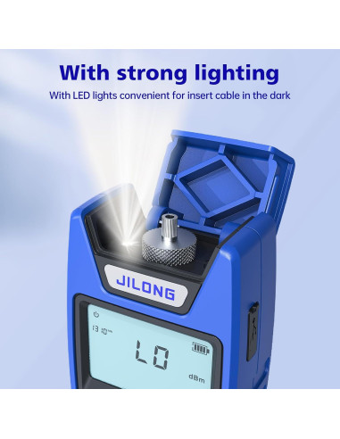 Medidor de Potencia Óptica JILONG OPM-22V -50 a +26dB