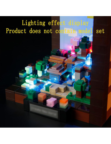 Kit de Iluminación LED GEAMENT para Lego Minecraft 21265
